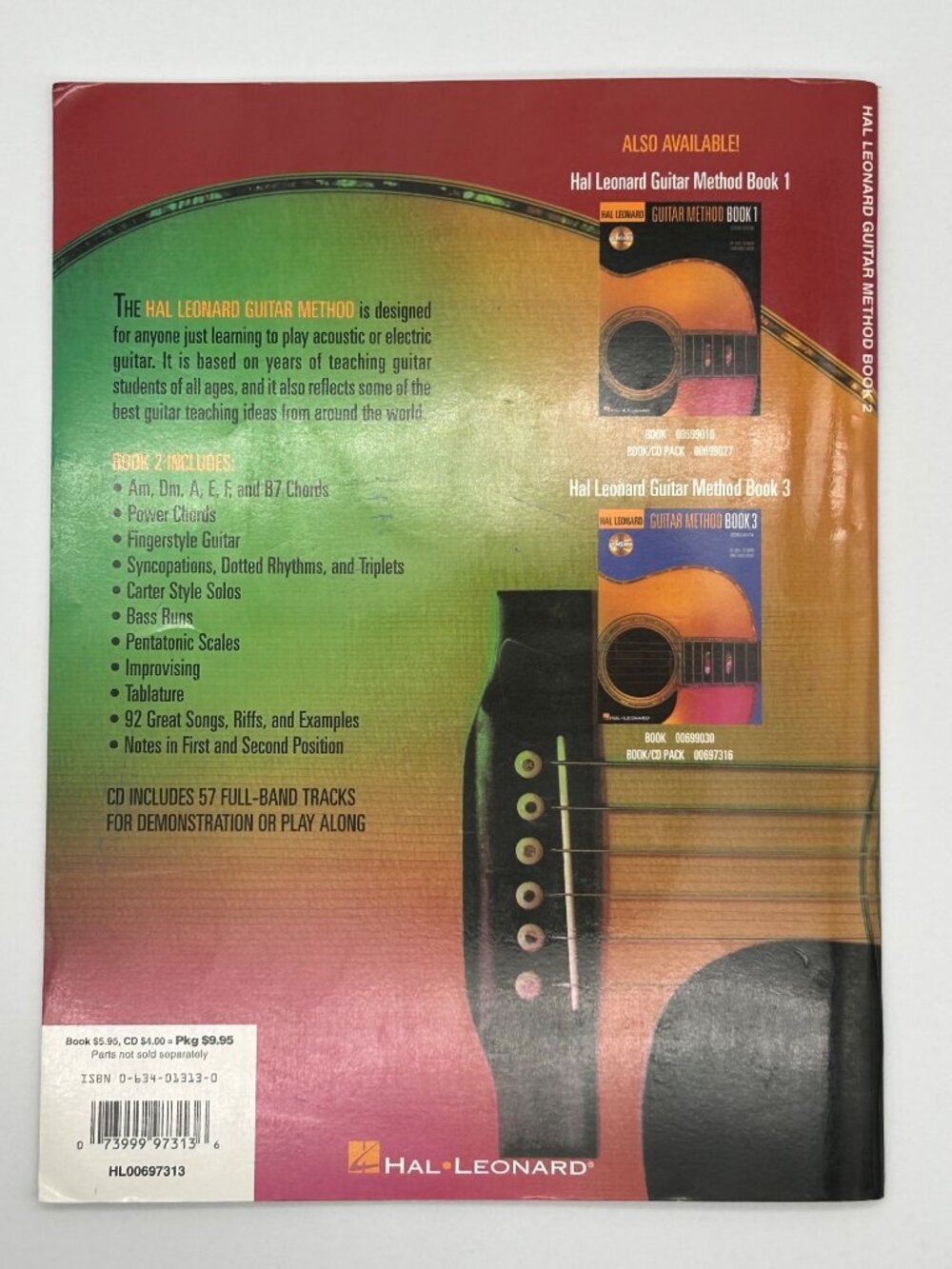Hal Leonard Guitar Method Lesson Book 2 Second Edition Schmid Koch (No CD) - Picture 2 of 5